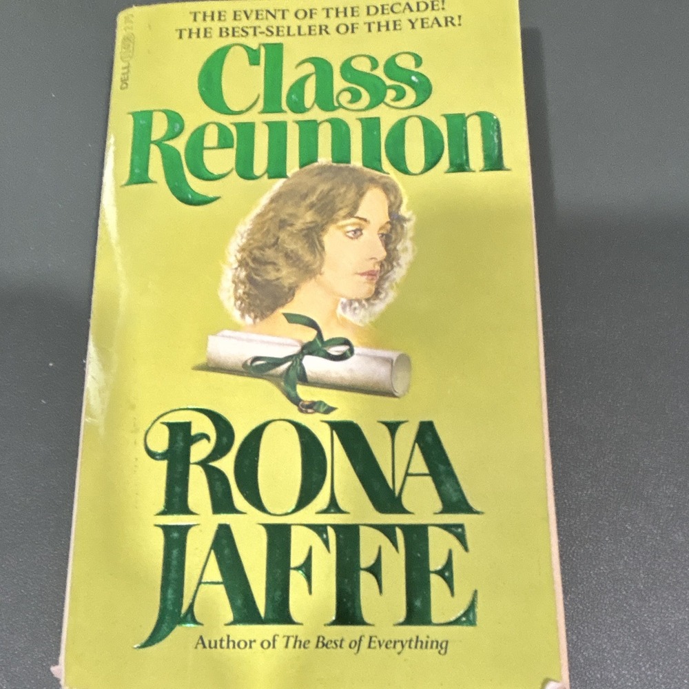 Rona Jaffe Class Reunion 1979 Dell First Dell Printing Inscribed Paperback